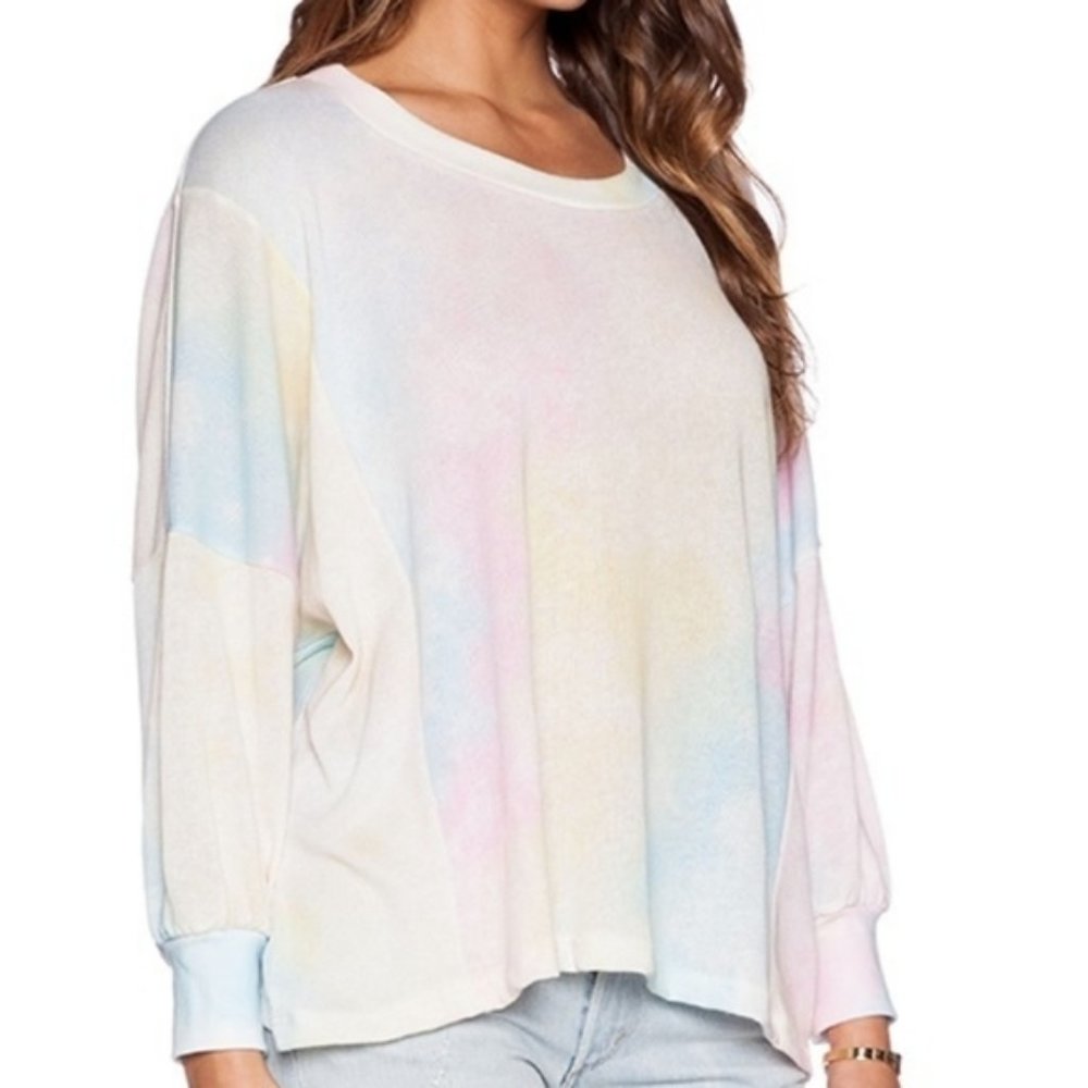 Wildfox Dream Tie Dye Nevada Jumper
